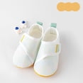 thumbnail image 1 of LIUYUNNN Solid Color Shoes with Grip Slipper First Slippers Boys toddler on shoes 5 Boys Girls Four Seasons Outfits, 1 of 4