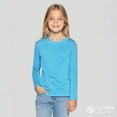 thumbnail image 1 of LIUYUNNN Kids Boys Shirts Blue Pullover Long Sleeve Tees for Crewneck Top Tees Shirts Comfort Colors Boys Size Clothes3-4 Years Boys Girls Fall and Winter Outfits, 1 of 4