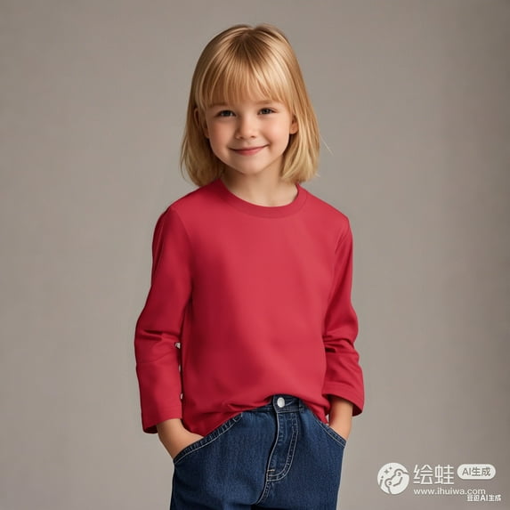 LIUYUNNN Kids Girls T Shirt Red Pullover Long Sleeve Shirt Crewneck T-Shirts Fall Tops Tees Cotton Kids Sweatshirt Girls Uniform Shirts 5-6 Years Boys Girls Fall and Winter Outfits
