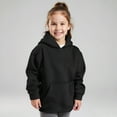 thumbnail image 1 of LIUYUNNN Kids Hoddies Pullover Black Hoodies Long Sleeve Pullover Hoodie Sweatshirt Fall Winter Clothes Girls 6-8 Years Clothes Boys Girls Fall Outfits, 1 of 5