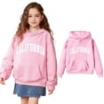 thumbnail image 1 of LIUYUNNN Kids Hoodies Kids Letter Graphic Pullover Hoodies Casual Long Sleeve Sweatshirts Winter Clothes 4-5 Years Kids Girl Clothes Boys Girls Fall Outfits, 1 of 4