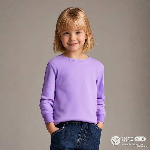 LIUYUNNN Kids Kids T Shirt Purple Pullover Long Sleeve T Shirts Crewneck Tee Comfort Colors Uniform Shirts for Girls3-4 Years Boys Girls Fall and Winter Outfits