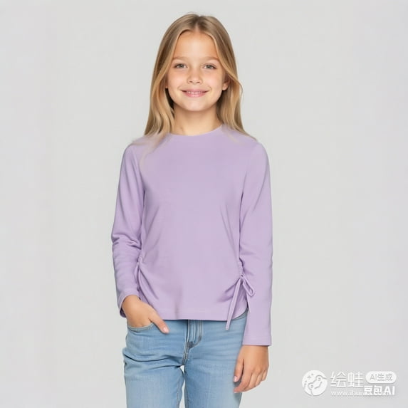LIUYUNNN Kids Shirt for Boys Purple Pullover Long Sleeve T Shirts Crewneck Comfort Colors Girl Tops7-8 Years Boys Girls Fall and Winter Outfits