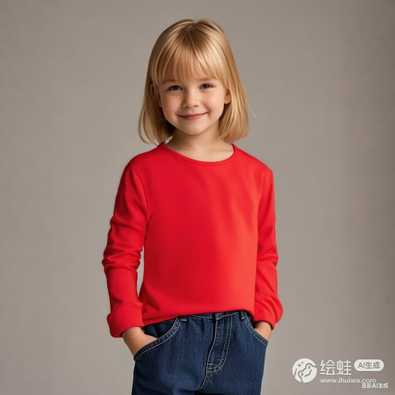 LIUYUNNN Kids Shirts for Girls Red Pullover Girls Top Kids Fall Tops Crewneck Basic Tees Cottom Boy Shirt Uniform Shirts for Girls7-8 Years Boys Girls Fall and Winter Outfits