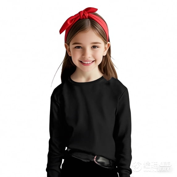 LIUYUNNN Kids Shirts for Girls Black Pullover Long Sleeve Top Crewneck Tee Comfort Colors Boys 5-6 Years ClothesBoys Girls Fall and Winter Outfits