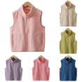 thumbnail image 1 of LIUYUNNN Kids Warm Vest For School Thermal Sleeveless Jacket Insulated Padded For Boys And Girls Cold Weather Wear Girls Coat 4, Size 3-4 Years, 1 of 6