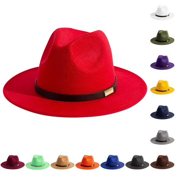LIUYUNNN Leather Cowboy Hats for Boys And Classic Jazz Style French Hats, One Size