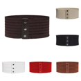 thumbnail image 1 of LIUYUNNN Mens Belts 48 Wide Elastic Waist Belt For Control Corset Belt Lace Trim Fashion Stretch Waist Cincher For Dresses And, One Size, 1 of 3