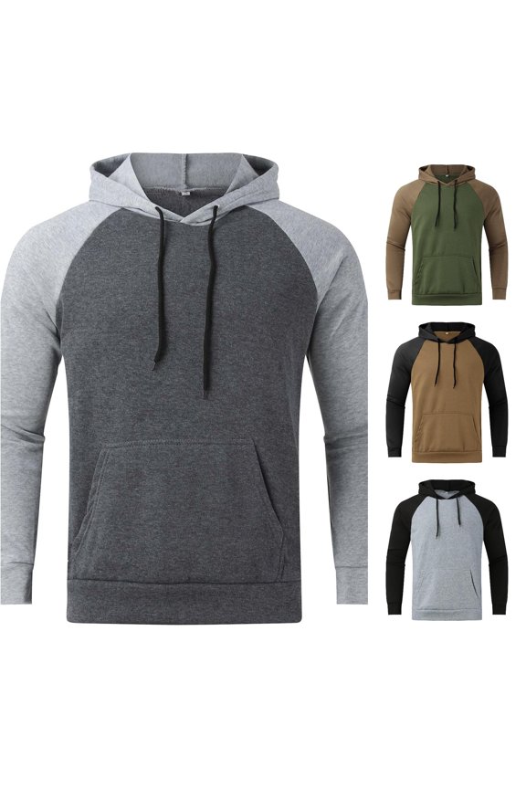 Mens Hoodie European Code Foreign Trade Mens Hooded Couple Hoodie Men Sweatshirt Mens Extra Large Sweatshirts Thick Sweatshirt for Men, Size XL