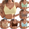 thumbnail image 1 of LIUYUNNN Seamless Jelly Gel Bra For Wireless Comfort T Shirt Bra Bralette Soft Support Everyday Wear Womens Workout Bras, Size L, 1 of 7