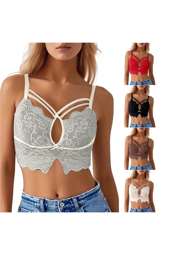 Small Chest Push Up Underwear To Make It Bigger Collect Side And Sagging Lace Upper Support Flat Chest Thickened Bra Lift Bra, Size 38