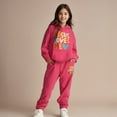 thumbnail image 1 of LIUYUNNN Toddler Boys Girls Active Sweatsuit 2PC Long Sleeve Letter Pullover Hoodie Sweatpants Joggers Set Fall Winter Clothes Boys Outfits Size 2-3 Years Boys Girls Fall and Winter Outfits, 1 of 5