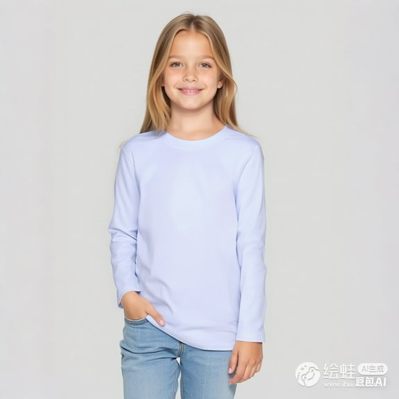 LIUYUNNN Toddler Girls T Shirt White Pullover Long Sleeve Shirt Girls Crewneck Tee Cotton Casual Kids Sweatshirt Uniform Shirts for Girls 2-3 Years Boys Girls Fall and Winter Outfits