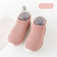 thumbnail image 1 of LIUYUNNN Toddler Solid Color Anti Skid Socks with Not slippery Slipper Breathable Slippers Boys baby walking shoes 17.00 Boys Girls Four Seasons Outfits, 1 of 3