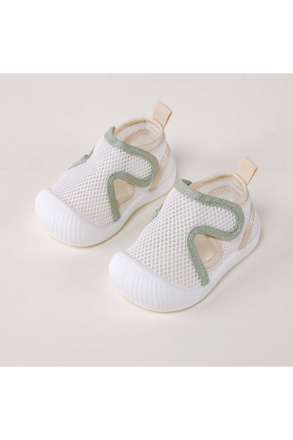 Toddler Solid Color First Walker Shoes with Not slippery Sneakers First for Boys Girls Walking kid shoes 11-15 Months Boys Girls Four Seasons Outfits