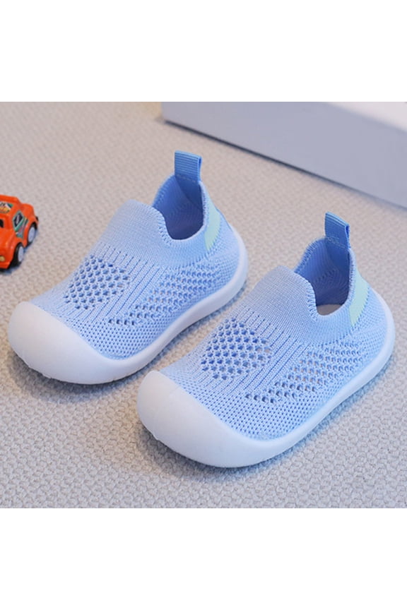 Toddler Solid Color Sock Shoes with Not slippery Slipper Floor Slippers Boys baby booties 18-24 Months Boys Girls Four Seasons Outfits
