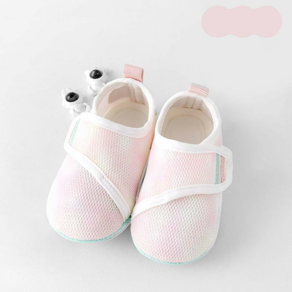 LIUYUNNN Toddler Solid Color Shoes with Soft Rubber Soles Slipper Lovely for Boys Girls Walking toddler sneakers 7 Boys Girls Four Seasons Outfits