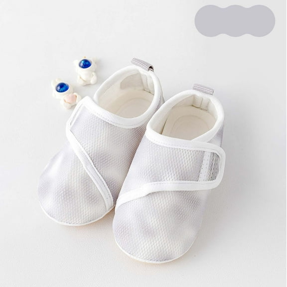 LIUYUNNN Toddler Solid Color Walking Shoes with Not slippery Sneakers Outdoor Slippers Boys baby first walking shoes 6 Boys Girls Four Seasons Outfits