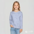 thumbnail image 1 of LIUYUNNN Toddler T Shirts for Kids Grey Pullover Long Sleeve Top Crewneck T-Shirts Fall Tops Tees Comfort Colors Clothes for Kids 2-3 Years Boys Girls Fall and Winter Outfits, 1 of 4