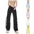thumbnail image 1 of LIUYUNNN Women Casual Dress Pants for Work Women Fashion Overalls High Waisted Straight Leg Wide Leg Trousers Loose Casual Floor Length Trousers, Size XL, 1 of 5