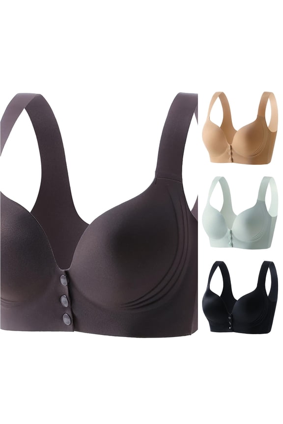 Women's Hands Pumping Bra Maternity Nursing Adjustable Nursing Bra Womens Bras Push up Underwire, Size 46