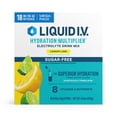 thumbnail image 1 of Liquid I.V.® Lemon Lime Hydration Multiplier® Sugar-Free Electrolyte Powder Drink Mix, 18 Count Packets, 1 of 8