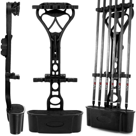 LIVABIT Archery Compound Bow Quiver Quick-Release Compound Bow Arrow Holder for 6 Arrows (Not Included)