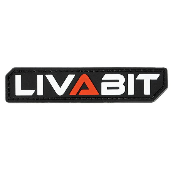 LIVABIT PVC Rubber 3D Morale Patch MP-32 Tactical Airsoft Paintball Logo Symbol