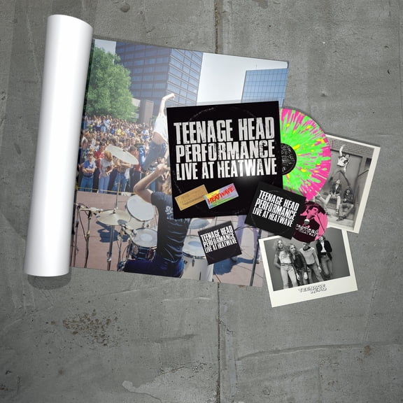 LIVE AT HEATWAVE (DLX PINK WITH GREEN/YELLOW SPLATTER VINYL + CD & MERCH)