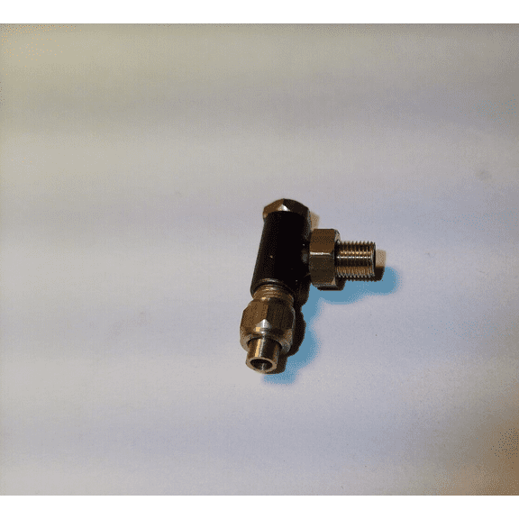 LIVE STEAM 1/4-40 to 1/8 TUBE 90 ANGLE OIL CHECK VALVE - New Train Parts