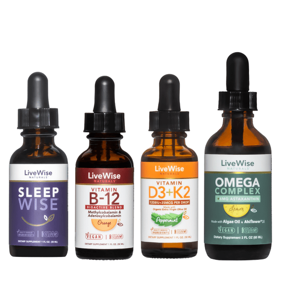 LIVE WISE ESSENTIALS SET (OMEGA COMPLEX SHIPS EARLY JANUARY)
