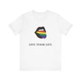 thumbnail image 1 of LIVE YOUR  LIFE - Unisex Jersey Short Sleeve Tee, 1 of 4