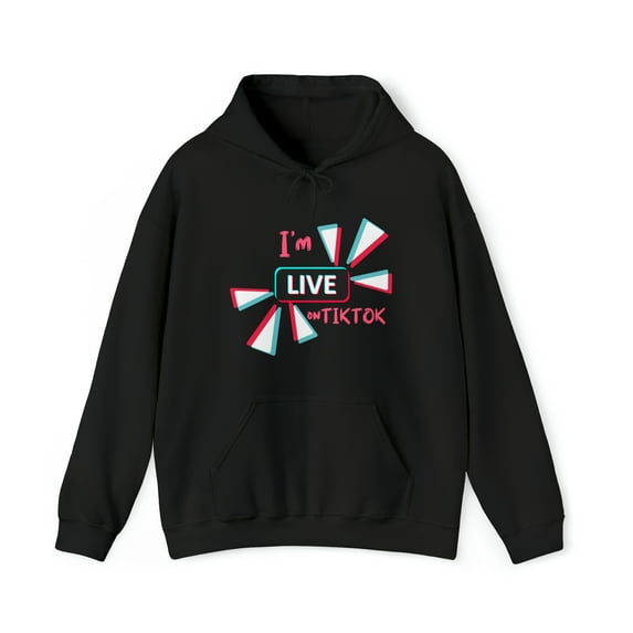 LIVE on TIKTOK Unisex Heavy Blend™ Hooded Sweatshirt