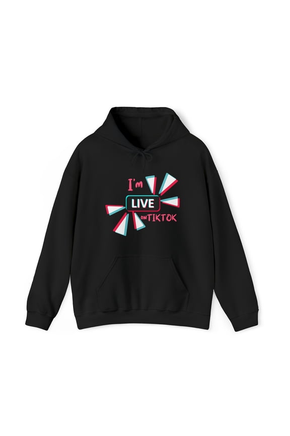 LIVE on TIKTOK Unisex Heavy Blendâ„¢ Hooded Sweatshirt