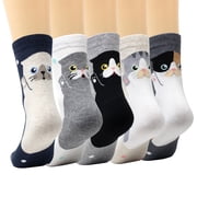 Korean Socks - Siamese Cat, Russian Blue, Tuxedo