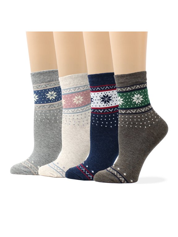 Korean Socks - Snowflake, Winter