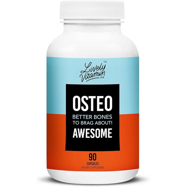 LIVELY VITAMIN CO. Osteo Awesome Stronger Bones, Joints & Teeth
