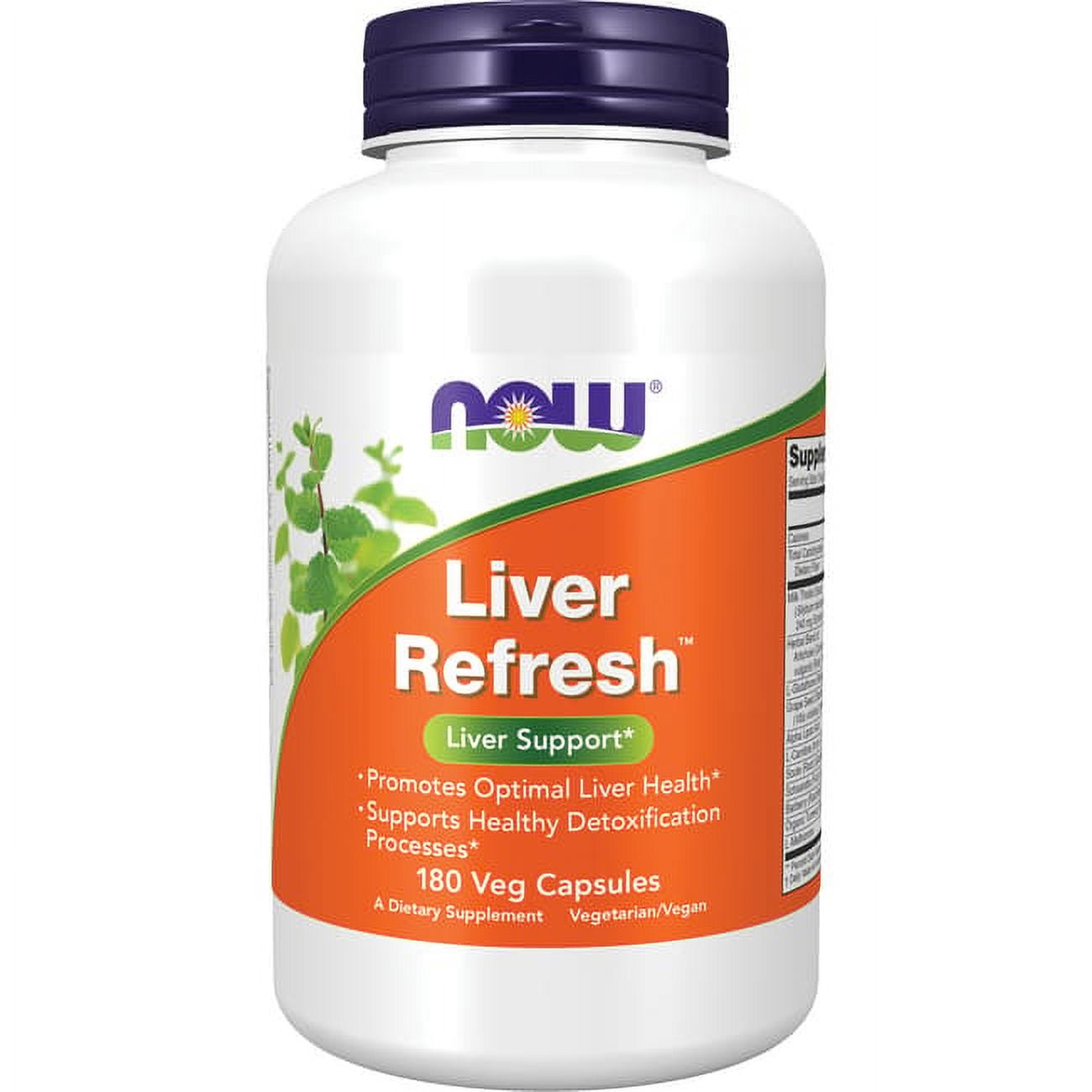 Now Foods Liver Detox & Support Cleanse Formula Supplements, 180 Ct ...