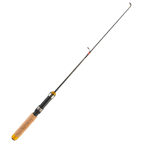 LIVEST 60cm Ice Fishing Rod Ultra Short Telescopic 2 Sections High Sensitivity Comfortable Grip Fishing Portable Professional Winter Shrimp Ice Fishing Pod for Outdoor