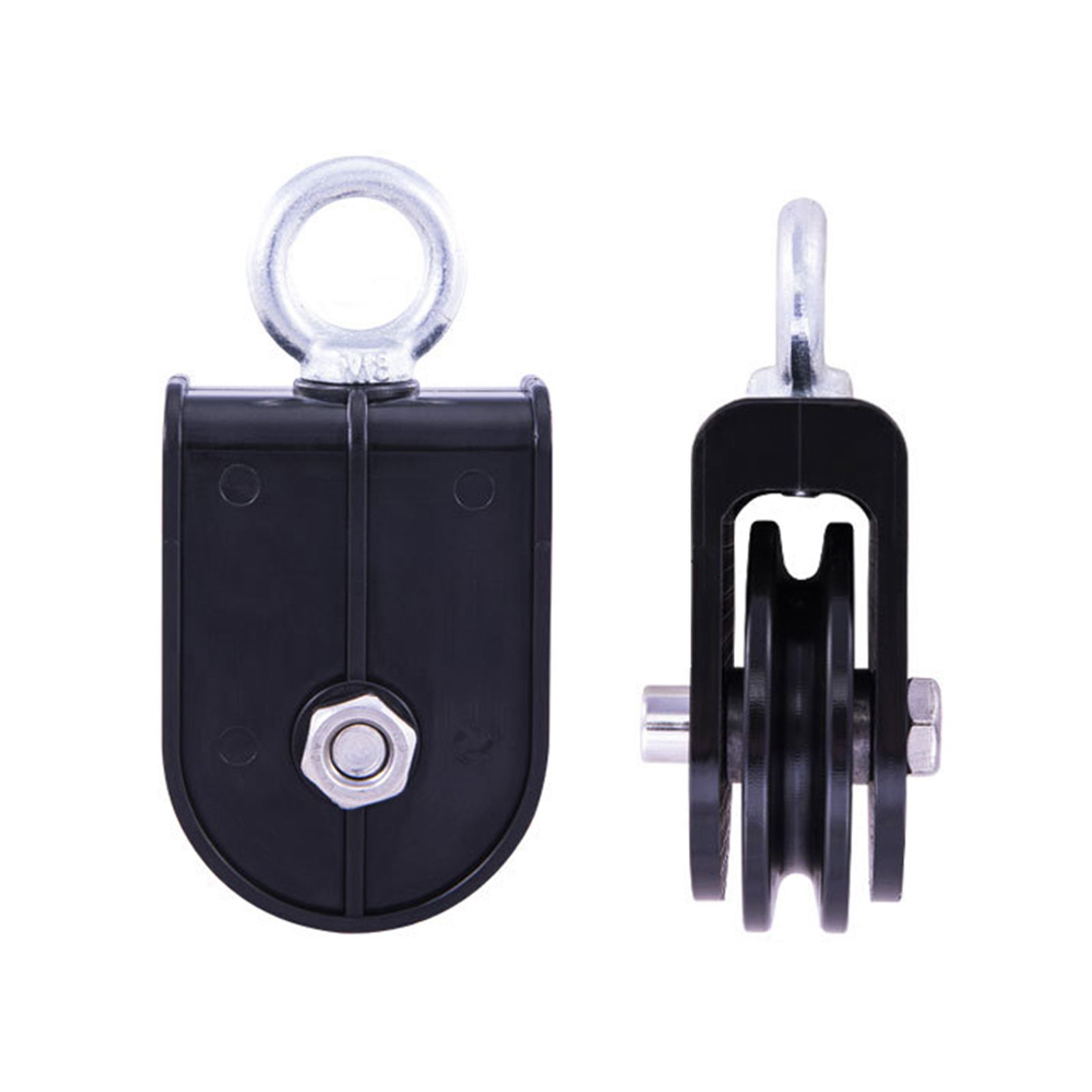 LIVEST Mute Pulley Non-Slip Good Load-bearing 360-Degree Rotatable ...