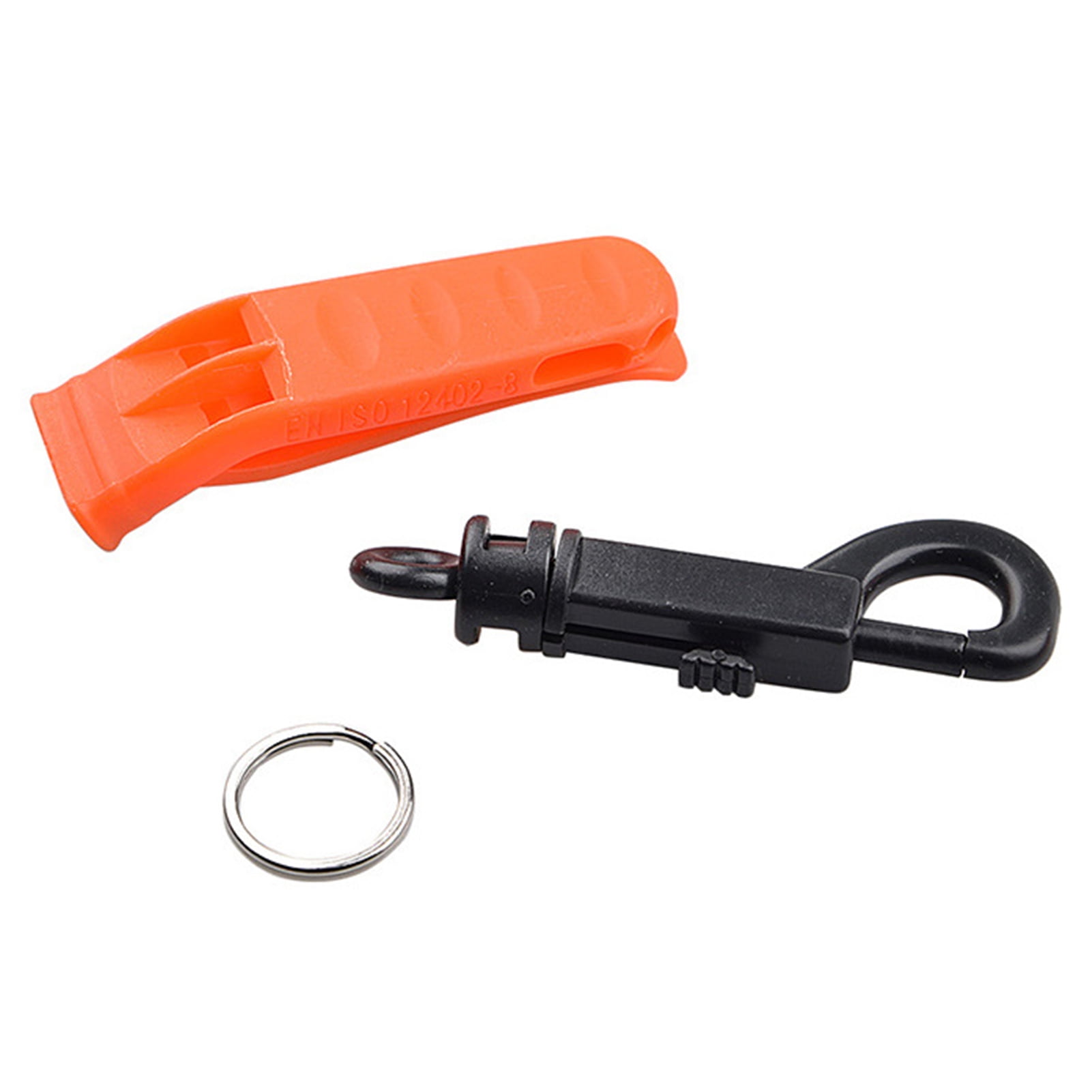 LIVEST Survival Whistle Spring Hook Design Extra Loud Portable Rescue Signaling Emergency