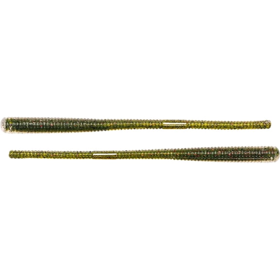 LIVETARGET Finesse Worm 4.5" Green/Red