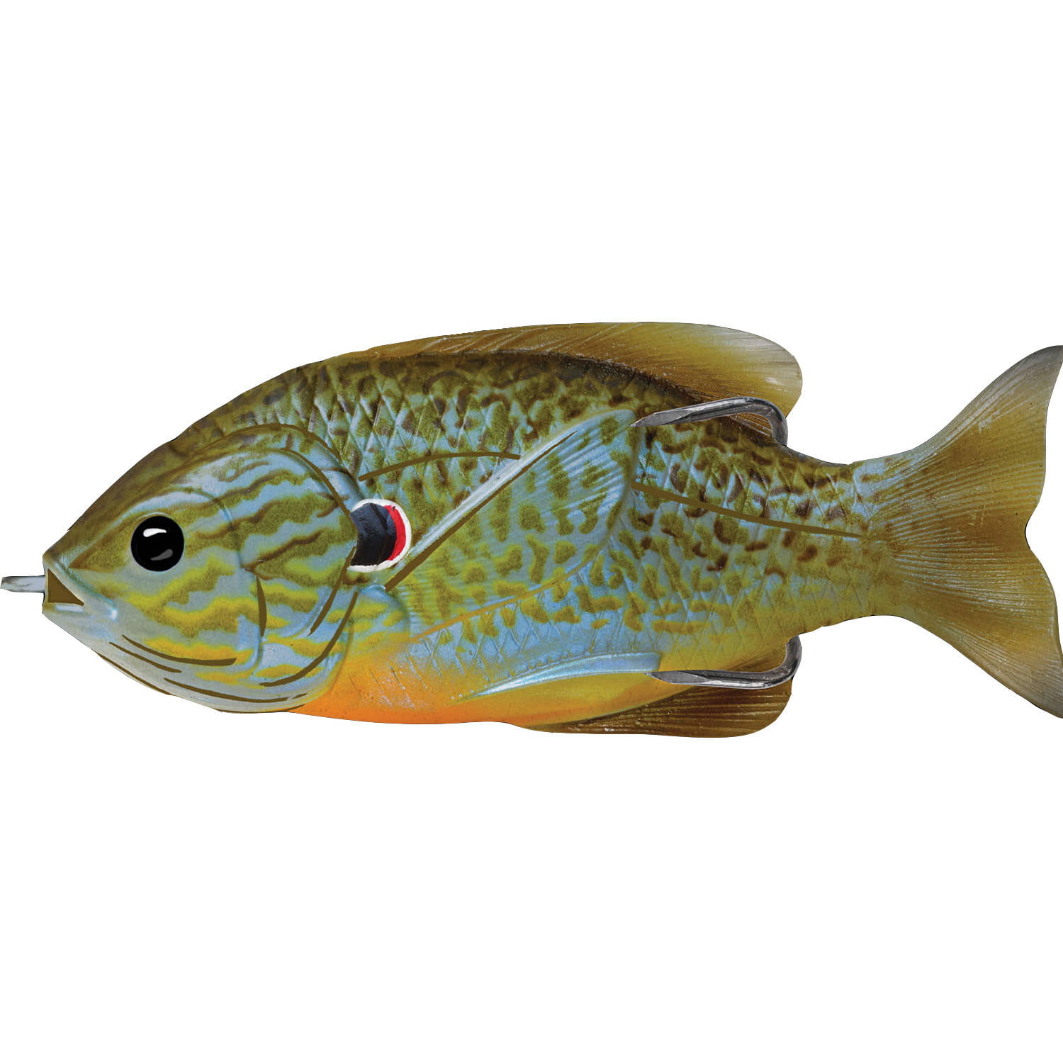 LIVETARGET SFH90T-551 Sunfish Hollow Body Fishing Lures