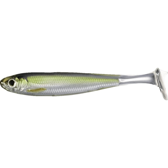 LIVETARGET Slow-Roll Shiner Paddle Tail Swimbait