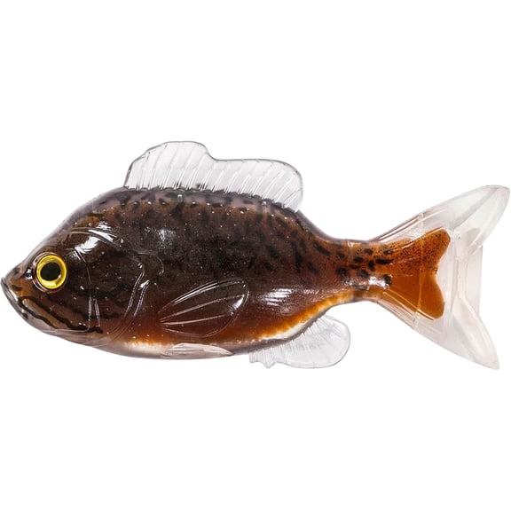 LIVETARGET Sunfish 4.3" Swimbait Brown/Black