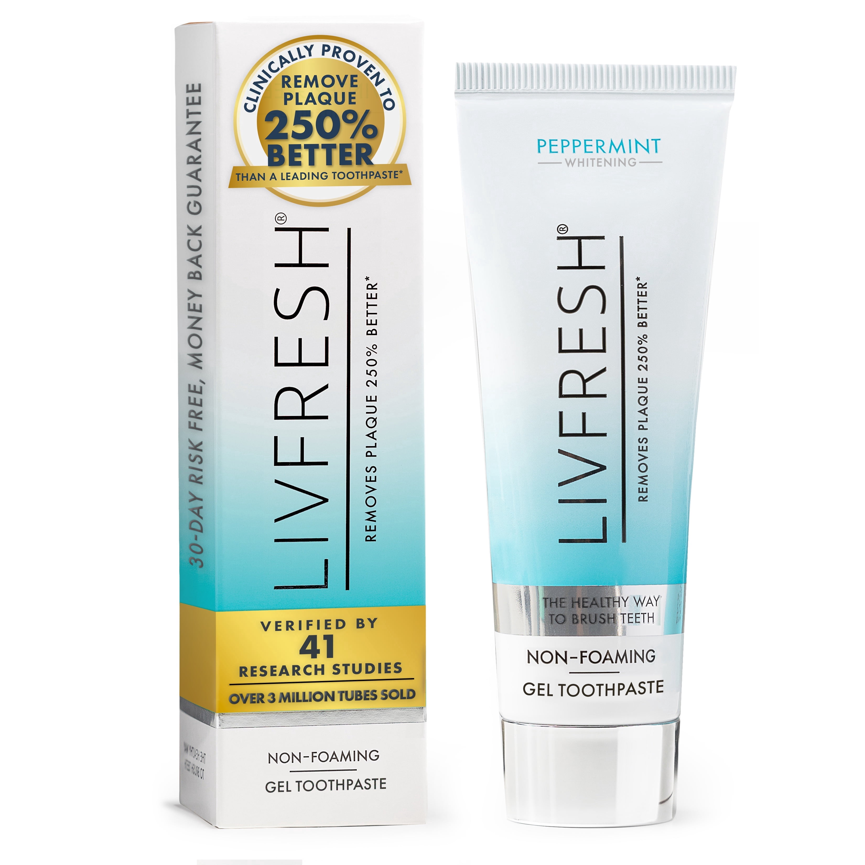 LIVFRESH Dental Gel - Oral care for personal care retailers LIVFRESH Dental Gel - Oral care for personal care retailers