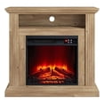thumbnail image 1 of LIVILAND Cozy 32" Freestanding Electric Fireplace - Tuscan Walnut, 1 of 7
