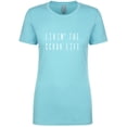 thumbnail image 1 of LIVIN' THE SCRUB LIFE Womens crewneck tee, 1 of 1