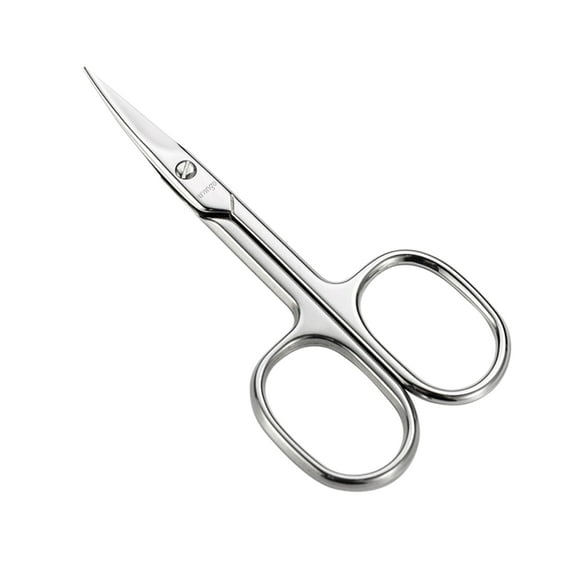 LIVINGO Curved Blade Nail Scissors for Adult Manicure, Cuticle, Pedicure - 3.5"