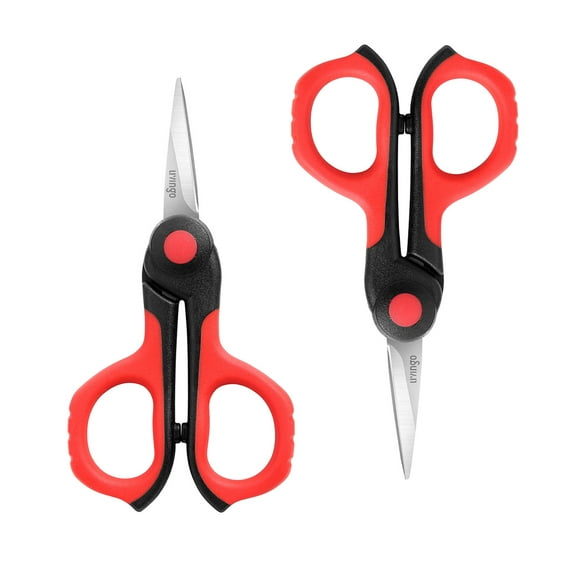 LIVINGO Small Embroidery Scissors 4.5" Pointed Precision Detail Sharp Sewing Shears Yarn Thread